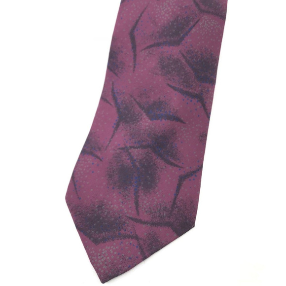 Handmade VALENTINO Cravatte Pure Silk Tie Italy - Picture 1 of 4